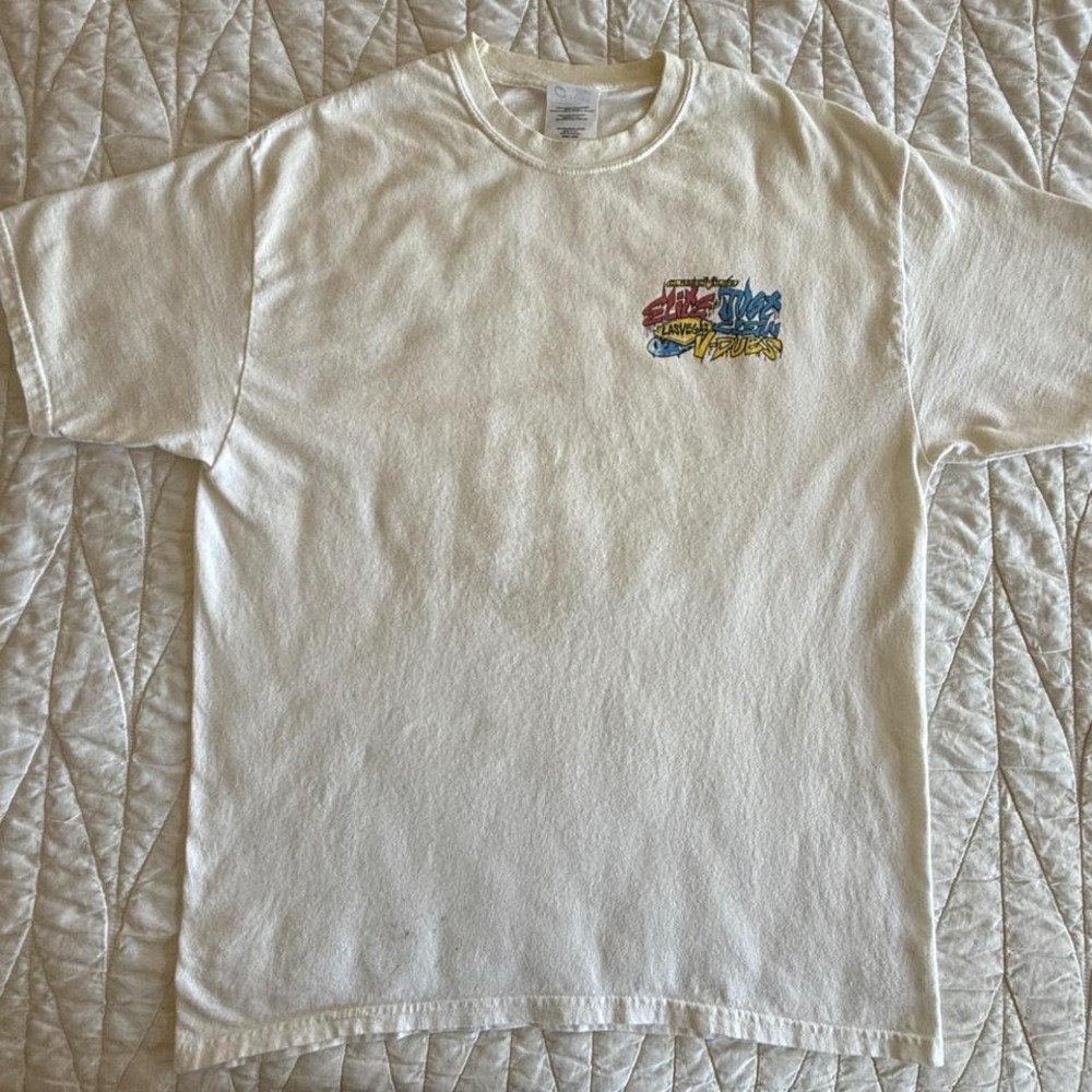 Port and Company T-Shirt Mens Large White Good VW Las Vegas Classic V-Dubs